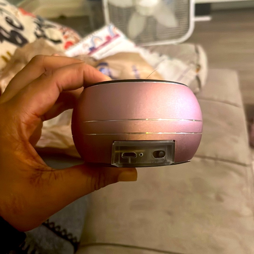 pink bluetooth speaker